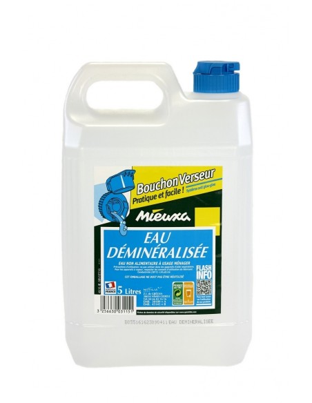 Eau déminéralisée 