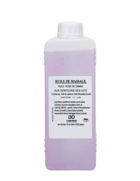 Huile précieuse Rose de Damas 1L