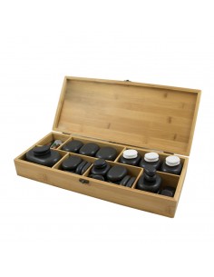 Pierres chaudes pour massage Breathe