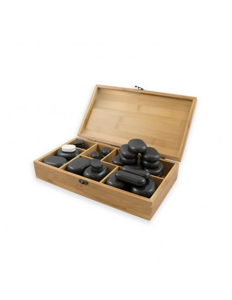 Pierres chaudes pour massage Breathe