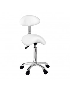 Tabouret selle de cheval avec dossier - Organic +