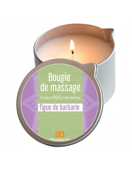 Bougie de massage figue de barbarie