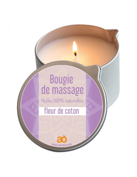 Bougie de massage + Présentoir OFFERT + 12 bougies OFFERTES