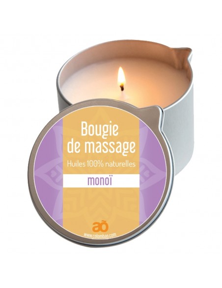 Bougie de massage + Présentoir OFFERT + 12 bougies OFFERTES