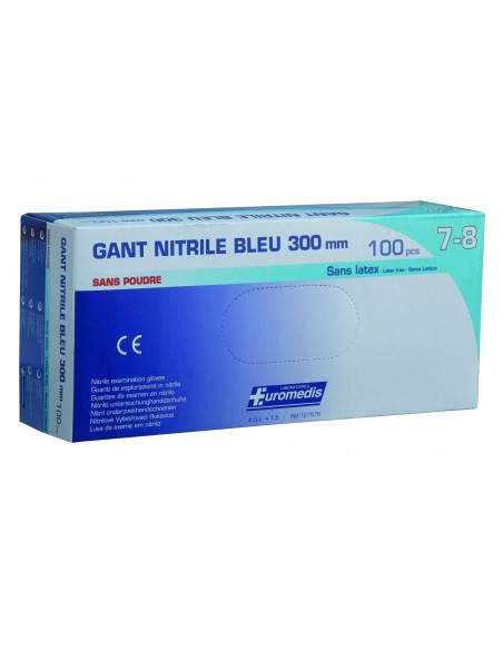 GANT d'examen nitrile sans poudre M