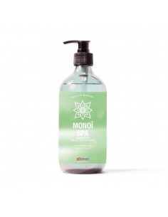 Huile de massage au parfum monoï