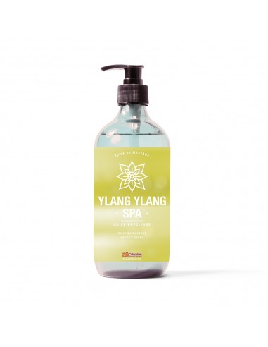 Huile de massage au parfum ylang ylang
