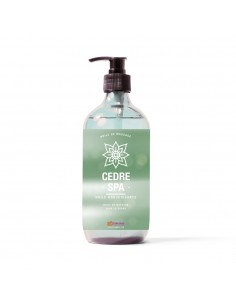 Huile de massage au parfum cèdre