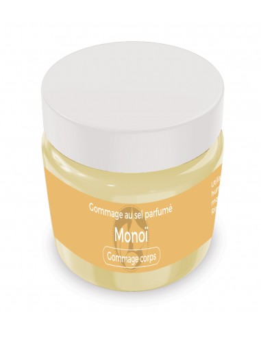 Gommage au sel parfumé Monoï - 200 gr - Produit SPA/Massage/Beauté