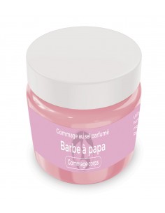 Gommage au sel parfumé Barbe à papa - 200 gr - Produit SPA/Massage/Beauté