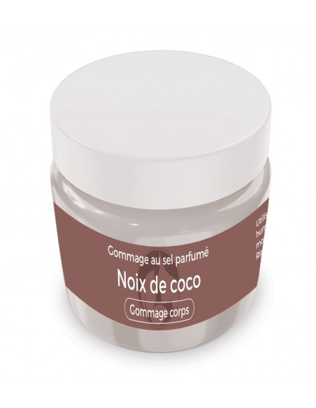 Gommage au sel parfumé Pomme d'amour - 200 gr - Produit SPA/Massage/Beauté Gommage au sel parfumé Pomme d'amour - 200 gr - Produit SPA/Massage/Beauté