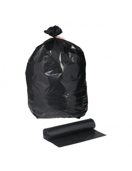 Sacs poubelles 100 Litres noir  (par 50 pièces)