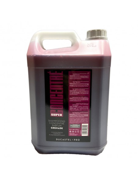 Gel douche/shampoing - Formule concentrée - Format 5 litres - Parfum grenade