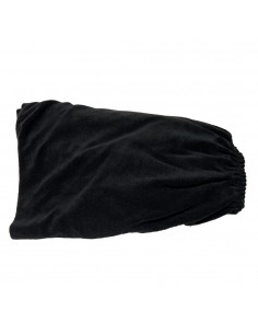 Housse coton couleur noir