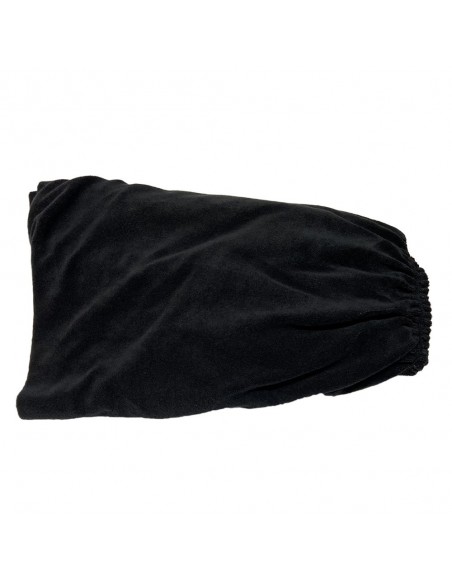 Housse coton couleur noir