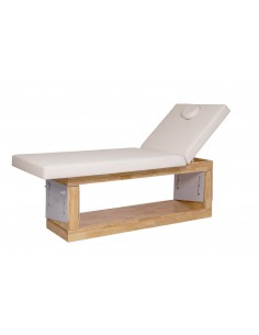 Table de massage et de soins esthétiques en bois naturel... 2