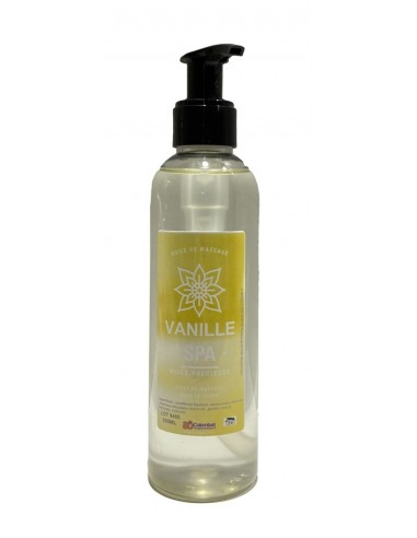 Huile de massage au parfum vanille