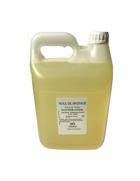 Huile Précieuse Lotus Blanc 5 Litres