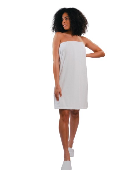 Paréo coton blanc