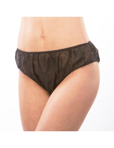 Slip noir en version unisex Qualité 30 g / m² Doublé Spunlace