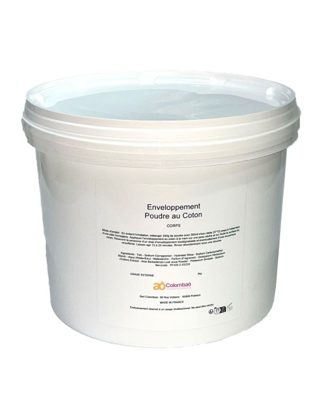 Enveloppement poudre au coton Enveloppement poudre au coton