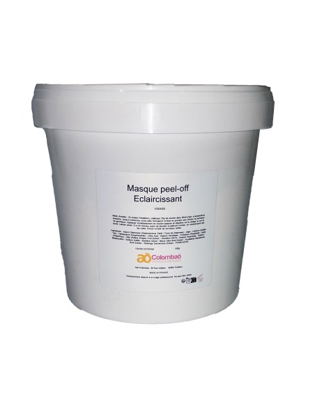 Masque Peel-Off éclaircissant 500g Masque Peel-Off éclaircissant 500g