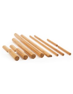 Bâton de massage en bambou 11 pièces 2