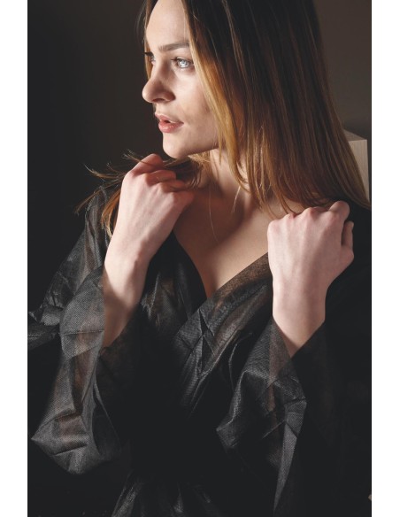 Peignoir noir 100 pièces