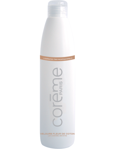 Velours Fleur de Coton Lait Corps - 1000ml - Corème Paris