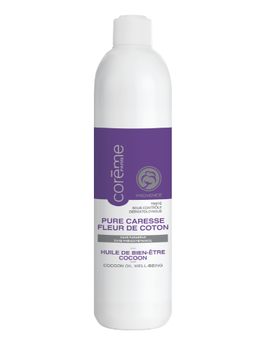 Huile Caresse Fleur de Coton - 250ml - Corème Paris