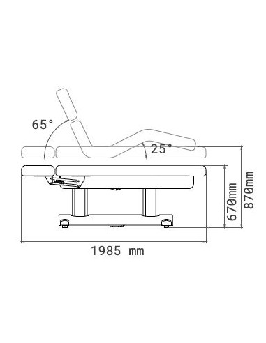 Table de Massage Spa Chauffante Phen 4 Moteurs | Pro