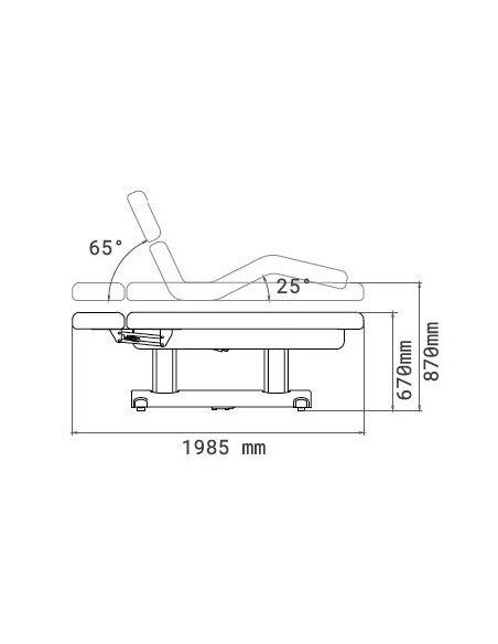 Table de Massage Spa Chauffante Phen 4 Moteurs | Pro