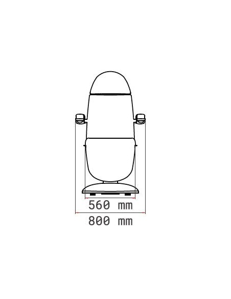 Fauteuil d'Esthétique Électrique Aqua 3 Moteurs | Confort Pro
