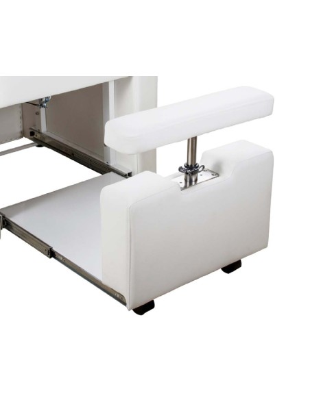Fauteuil de Pédicure Aventur blanc avec Espace SPA Hydromassant