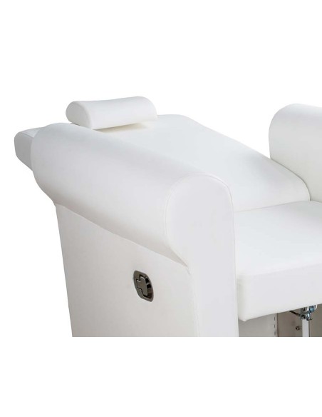Fauteuil de Pédicure Aventur blanc avec Espace SPA Hydromassant