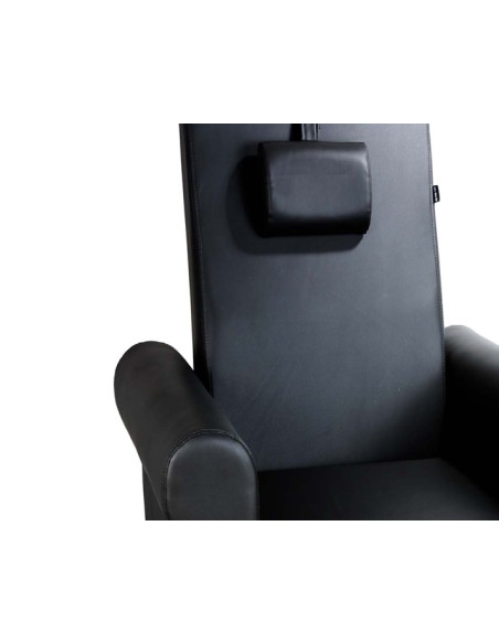 Fauteuil de Pédicure Aventur noir avec Espace SPA Hydromassant