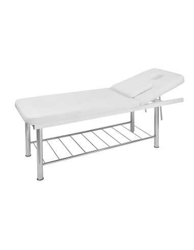 Table de Massage Fixe Sirp | Élégance Chromée & Confort