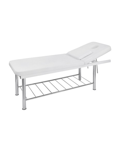 Table de Massage Fixe Sirp | Élégance Chromée & Confort