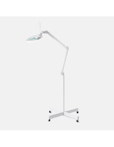 Lampe Loupe LED sur Pied Sava | 5 Dioptries & Base en Croix