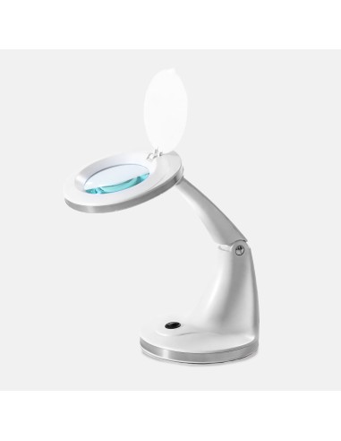 Lampe Loupe LED de Table Hala | 5 Dioptries & Base Stable