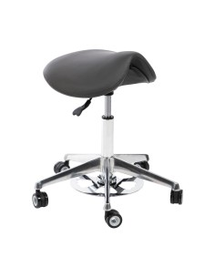 Tabouret Selle Vena Adapt Gris anthracite | Triple Commande Réglable