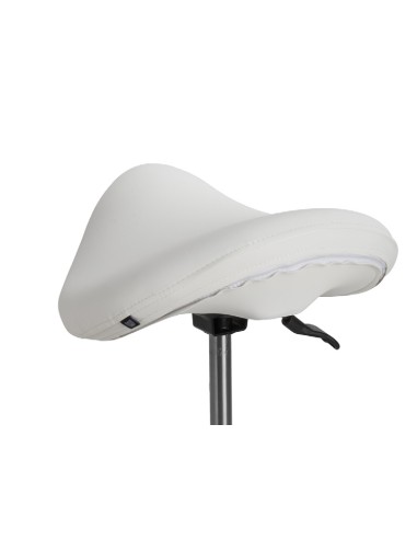 Tabouret Selle Obsi Blanc | Ergonomique sans Dossier