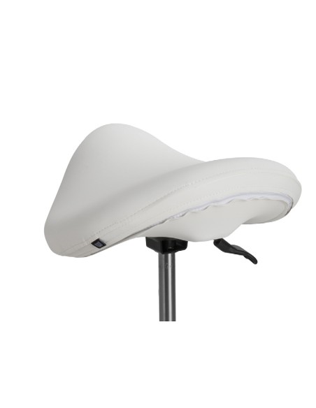 Tabouret Selle Obsi Blanc | Ergonomique sans Dossier