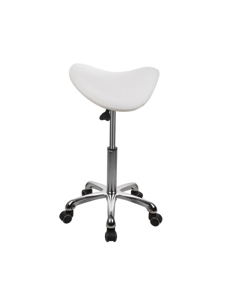 Tabouret Selle Obsi Blanc | Ergonomique sans Dossier