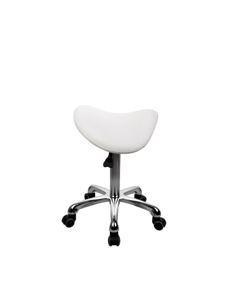 Tabouret Selle Obsi Blanc | Ergonomique sans Dossier
