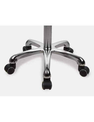 Tabouret Rond Opal Gris Anthracite | Ergonomique sans Dossier