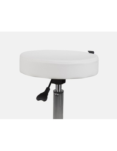 Tabouret Rond Opal Blanc | Ergonomique sans Dossier