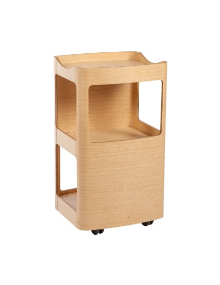 Guéridon/Chariot en Bois Drac | Pour SPA & Salon de Beauté