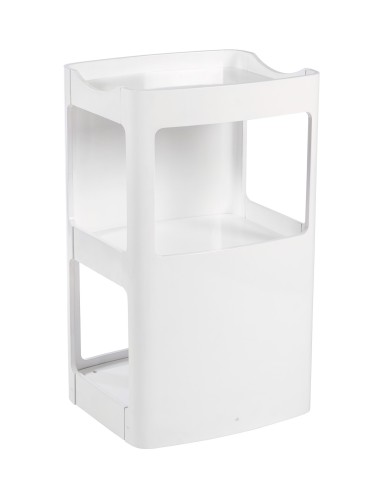 Guéridon/Chariot en Bois Drac Blanc | Pour SPA & Salon de Beauté
