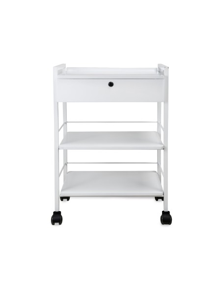 Guéridon - Chariot Professionnel ULEX | Métal & Verre pour Salon et SPA